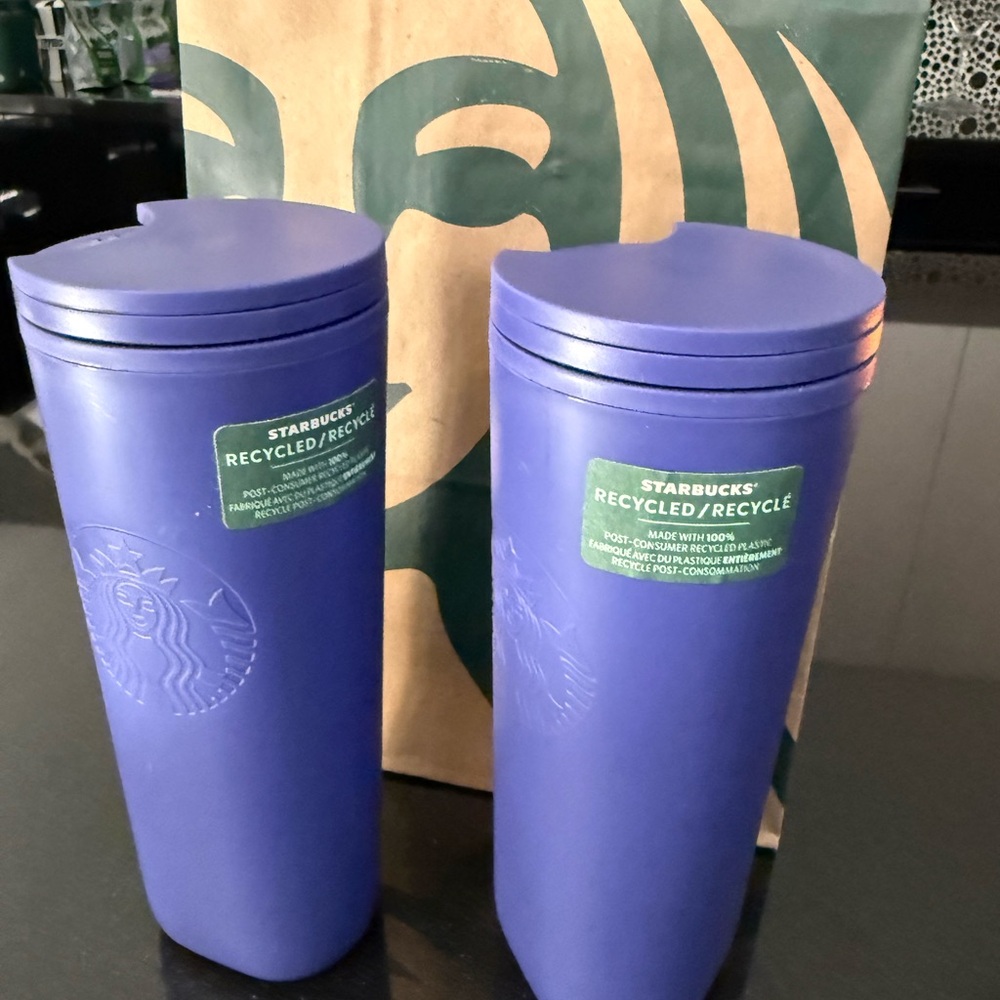 Starbucks Purple Reusable Travel Tumbler